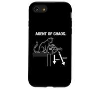 Citation Agent of Chaos Cat Lover Feline Mischief Coque pour iPhone SE (2020) / 7/8