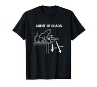 Citation Agent of Chaos Cat Lover Feline Mischief T-Shirt
