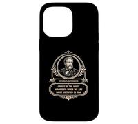 Citation agrandie de la théologie réformée Spurgeon Christ Coque pour iPhone 14 Pro Max