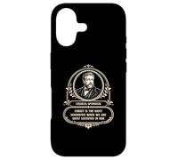 Citation agrandie de la théologie réformée Spurgeon Christ Coque pour iPhone 17