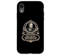 Citation agrandie de la théologie réformée Spurgeon Christ Coque pour iPhone XR