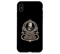 Citation agrandie de la théologie réformée Spurgeon Christ Coque pour iPhone XS Max