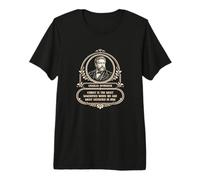 Citation agrandie de la théologie réformée Spurgeon Christ T-Shirt Haut de Gamme