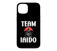 Citation Aido Sport épée Humour Art Martial Team Iaido Coque pour iPhone 13