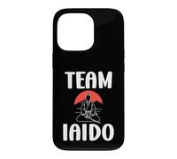 Citation Aido Sport épée Humour Art Martial Team Iaido Coque pour iPhone 13 Pro