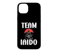 Citation Aido Sport épée Humour Art Martial Team Iaido Coque pour iPhone 14 Plus