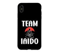 Citation Aido Sport épée Humour Art Martial Team Iaido Coque pour iPhone XS Max