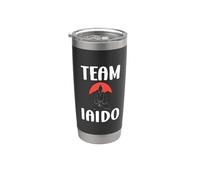 Citation aido sport épée Humour art martial Team Iaido Gobelet isotherme en acier inoxydable double paroi