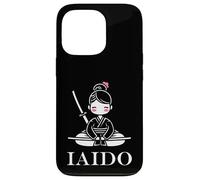 Citation Aido Sport épée Sabre Humour Art Martial Iaido Coque pour iPhone 13 Pro