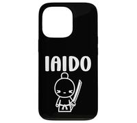 Citation Aido Sport épée Sabre Humour Art Martial Iaido Coque pour iPhone 13 Pro