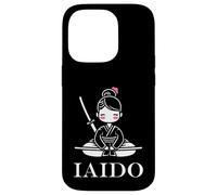 Citation Aido Sport épée Sabre Humour Art Martial Iaido Coque pour iPhone 14 Pro