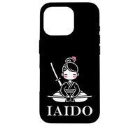 Citation Aido Sport épée Sabre Humour Art Martial Iaido Coque pour iPhone 16 Pro