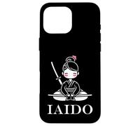 Citation Aido Sport épée Sabre Humour Art Martial Iaido Coque pour iPhone 16 Pro Max