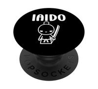 Citation Aido Sport épée Sabre Humour Art Martial Iaido PopSockets PopGrip Adhésif