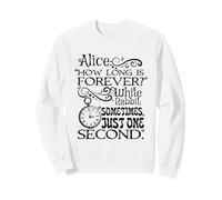 Citation Alice au pays des merveilles Sweatshirt