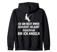 Citation Allemande pêche Ich Bin Nicht Immer schlecht gelaun Sweat à Capuche