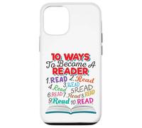 Citation Amoureux du Livre 10 façons de Devenir Un Lecteur Coque pour iPhone 12/12 Pro