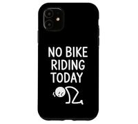 Citation Amusante « Biker No Bike Riding Today » Coque pour iPhone 11
