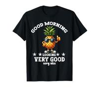 Citation Amusante d'ananas « Good Morning Pineapple » T-Shirt