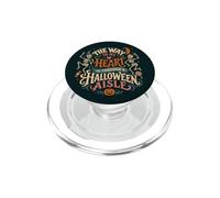 Citation Amusante de Bonbons Squelette d'allée d'halloween PopSockets PopGrip pour MagSafe