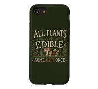 Citation Amusante de Champignon botanique Nature Coque pour iPhone SE (2020) / 7/8