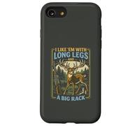 Citation Amusante de Chasse au cerf Longues Jambes Grand Rack Art de Chasse Coque pour iPhone SE (2020) / 7/8