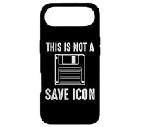 Citation Amusante de Computer Nerd - This is Not a Save Icon Coque pour iPhone Air