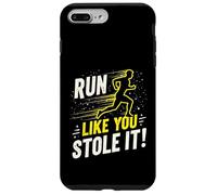 Citation Amusante de Course à Pied Jogging Cadeau Run Like You Stole It Coque pour iPhone 7 Plus/8 Plus