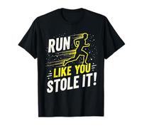 Citation Amusante de Course à Pied Jogging Cadeau Run Like You Stole It T-Shirt