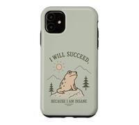 Citation Amusante de Crapaud randonnée Camping Nature Coque pour iPhone 11