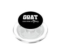 Citation Amusante de Jésus chrétien, Dieu au-Dessus de Toutes Choses PopSockets PopGrip pour MagSafe