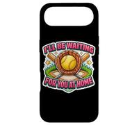 Citation Amusante de Joueur de Softball I'll Be Waiting for You at Home Coque pour iPhone Air
