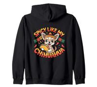 Citation Amusante de l'amant des Chiens épicé comme Mon Chihuahua Sweat à Capuche