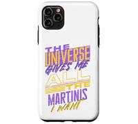 Citation Amusante de Martinis Manifesting Coque pour iPhone 11 Pro Max