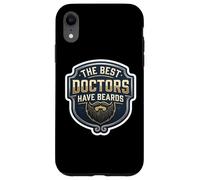 Citation Amusante de médecin Barbu The Best Doctors Have Beards Coque pour iPhone XR
