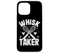 Citation Amusante de pâtisserie avec Fouet Coque pour iPhone 13 Pro Max