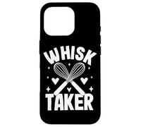 Citation Amusante de pâtisserie avec Fouet Coque pour iPhone 16 Pro