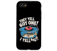 Citation Amusante de pêche - They Yell Got One Coque pour iPhone SE (2020) / 7/8
