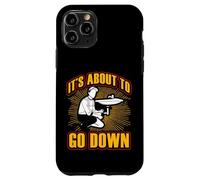 Citation Amusante de Plombier It's About to go Down Coque pour iPhone 11 Pro