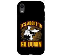 Citation Amusante de Plombier It's About to go Down Coque pour iPhone XR