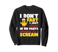 Citation Amusante de Poulet « I Don't Fart I Just Whisper in My Pants » Sweatshirt