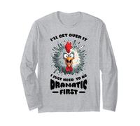 Citation Amusante de Poulet I'll Get Over It Manche Longue