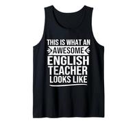 Citation amusante de professeur d'anglais Awesome English Teacher Débardeur