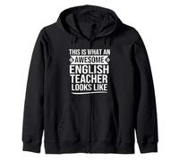 Citation amusante de professeur d'anglais Awesome English Teacher Sweat à Capuche