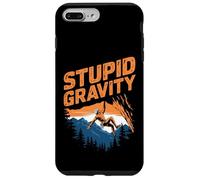 Citation Amusante d'escalade - Stupid Gravity Climber Coque pour iPhone 7 Plus/8 Plus