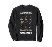 Citation Amusante du Jardinier pour entraînement Complet du Corps Sweatshirt