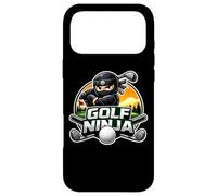 Citation Amusante du Joueur de Golf Ninja avec Slogan Coque pour iPhone 17 Pro Max