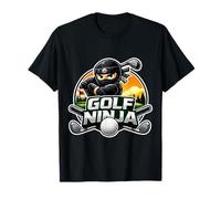 Citation Amusante du Joueur de Golf Ninja avec Slogan T-Shirt