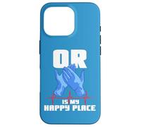 Citation Amusante du Personnel médical « Or is My Happy Place Surgical Tech » Coque pour iPhone 16 Pro