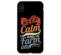 Citation Amusante d'un Agriculteur Éleveur de bétail Coque pour iPhone XS Max